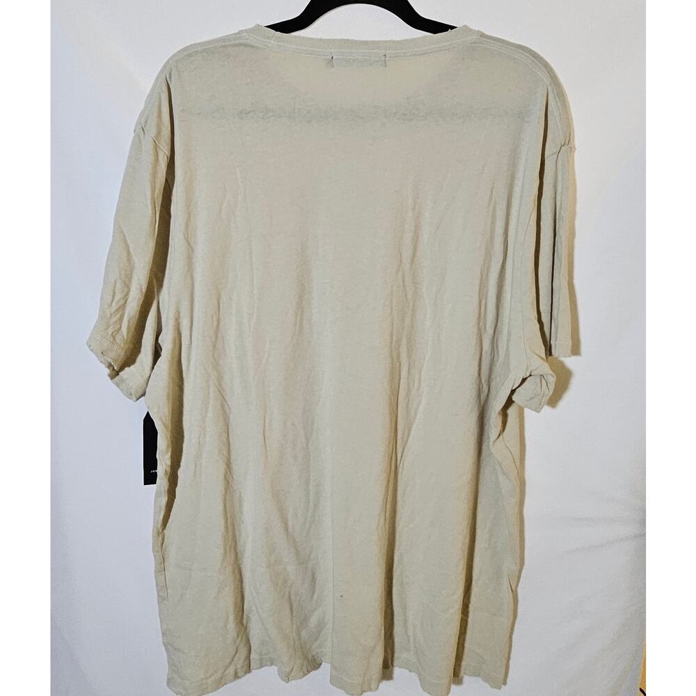 Junk Food Men Justice League Champs Vintage Distressed Cotton Tee Camel XXL NWT - Picture 2 of 8